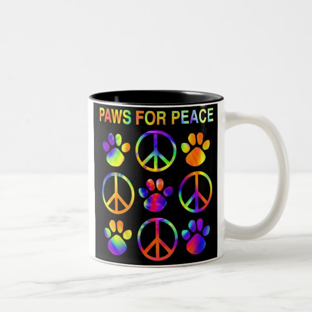 Pattes pour la tasse de paix (Droit)