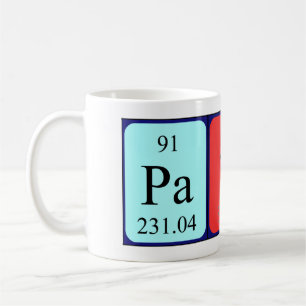 Patti periodic table name mug