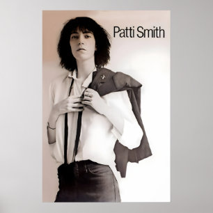 Patti Smith 1975 Horses Promo Poster Print 1