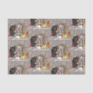 Patton and Buffing - Cat Tissue Paper