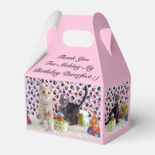 Patton and Buffington (cat / Kitten) - Favor Box