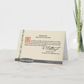 Patton Christmas Card