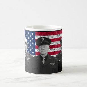 Patton, Eisenhower, and Doolittle Coffee Mug