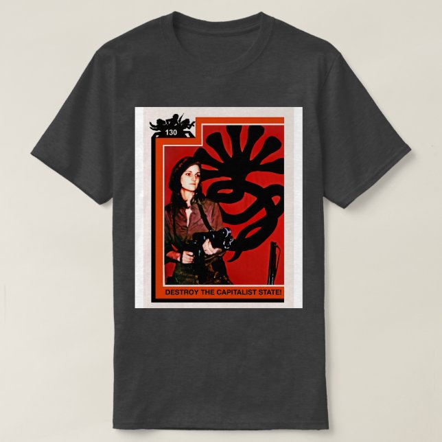 Patty Hearst Did Nothing Wrong T-Shirt (Design Front)