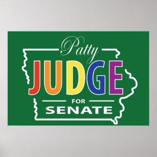 Patty Judge for Senate v4 Poster