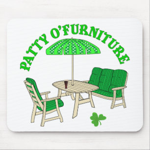 Patty O' Furniture Mouse Pad