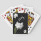 Patty Playing Cards - White Oleanders on Black