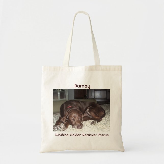 Patty's Barney Shopping Bag - Sunshine Goldens (Front)