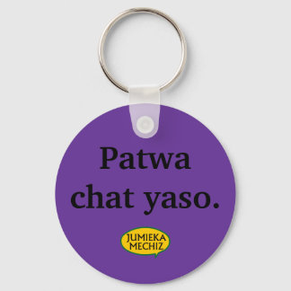 Patwa chat yaso keychain