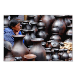 Patzcuaro Mercado - Dia de los Muertos Photo Print