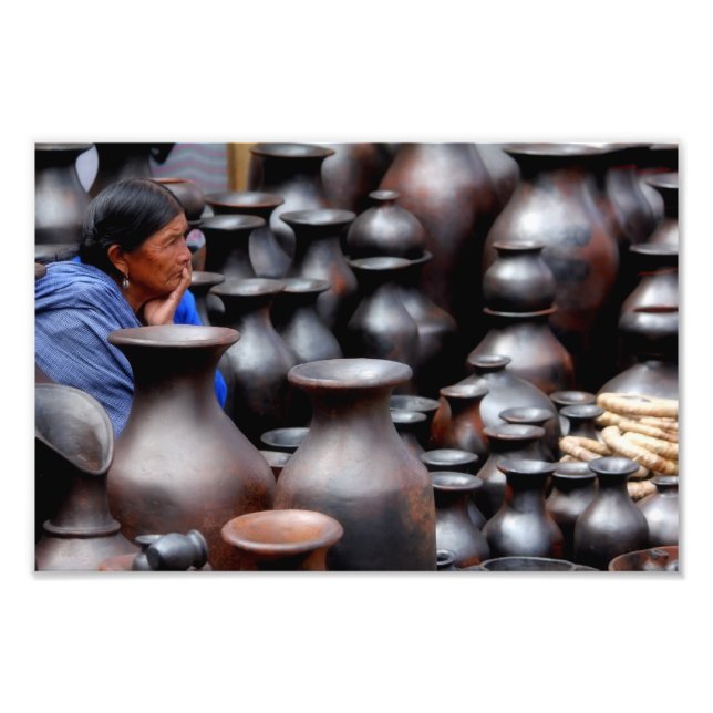 Patzcuaro Mercado - Dia de los Muertos Photo Print (Front)