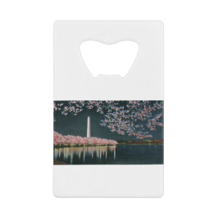 PAU42 Washington at Night.tif Credit Card Bottle Opener