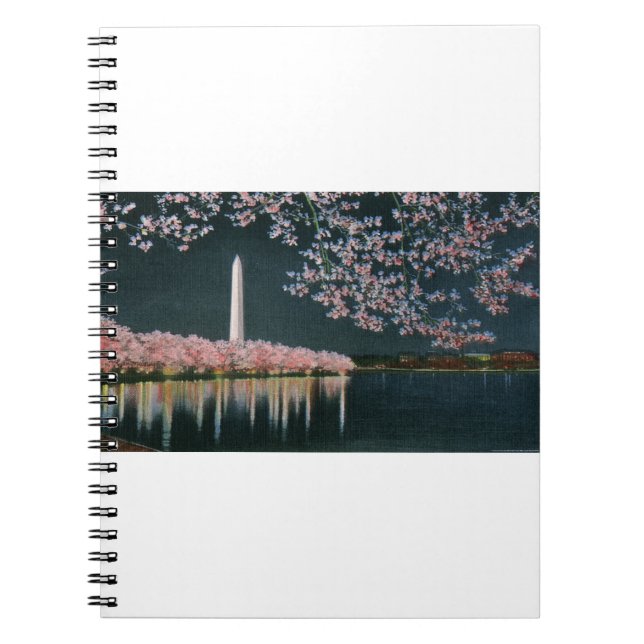 PAU42 Washington at Night.tif Notebook (Front)