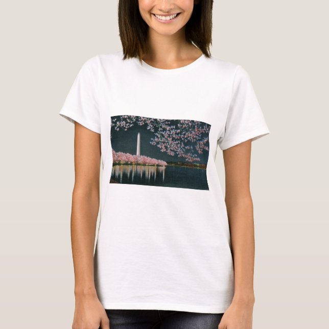 PAU42 Washington at Night.tif T-Shirt (Front)