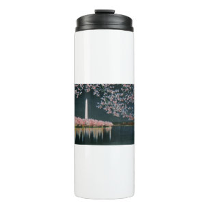 PAU42 Washington at Night.tif Thermal Tumbler