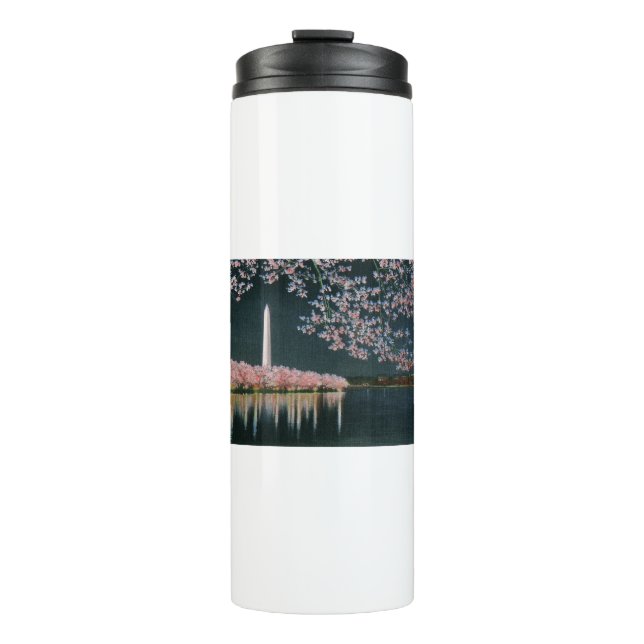 PAU42 Washington at Night.tif Thermal Tumbler (Front)