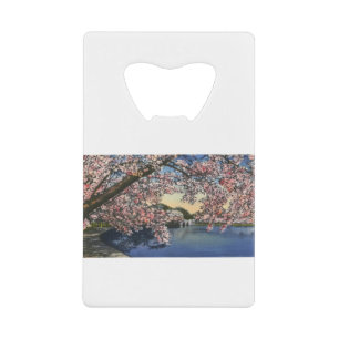 PAU43 Tidal Basin.tif Credit Card Bottle Opener