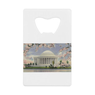 PAU47 Jefferson Memorial 1.tif Credit Card Bottle Opener