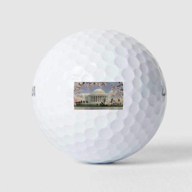 PAU47 Jefferson Memorial 1.tif Golf Balls (Front)
