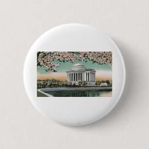 PAU48 Jefferson Memorial 2.tif 2 Inch Round Button