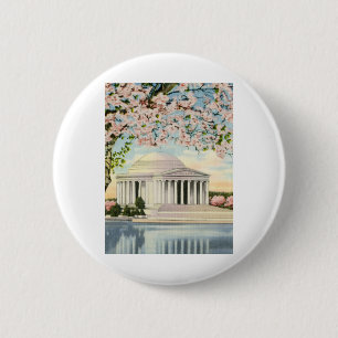 PAU49 Jefferson Memorial 3.tif 2 Inch Round Button