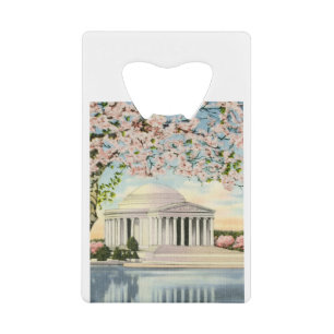 PAU49 Jefferson Memorial 3.tif Credit Card Bottle Opener