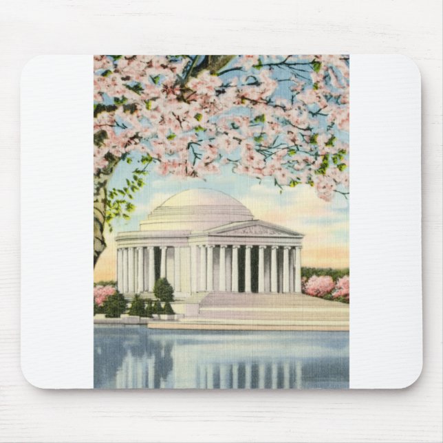 PAU49 Jefferson Memorial 3.tif Mouse Pad (Front)