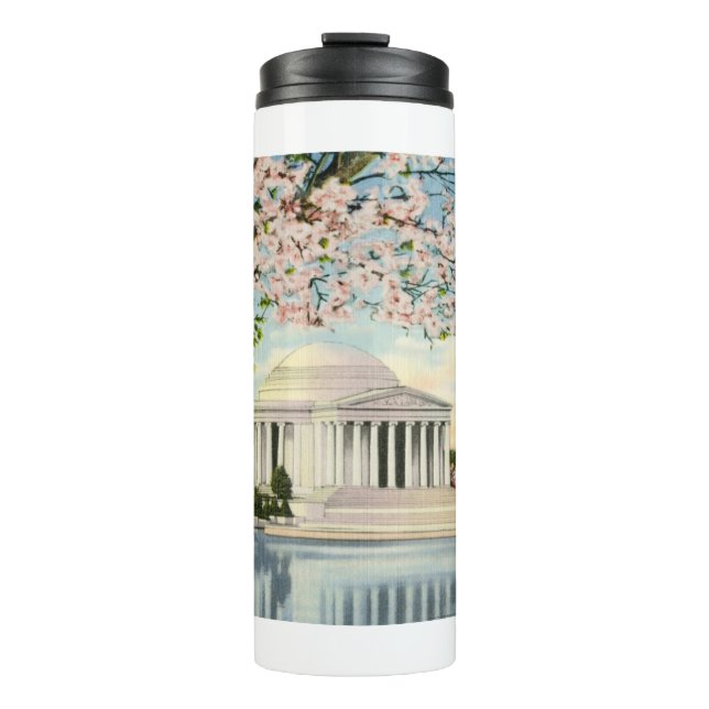 PAU49 Jefferson Memorial 3.tif Thermal Tumbler (Front)