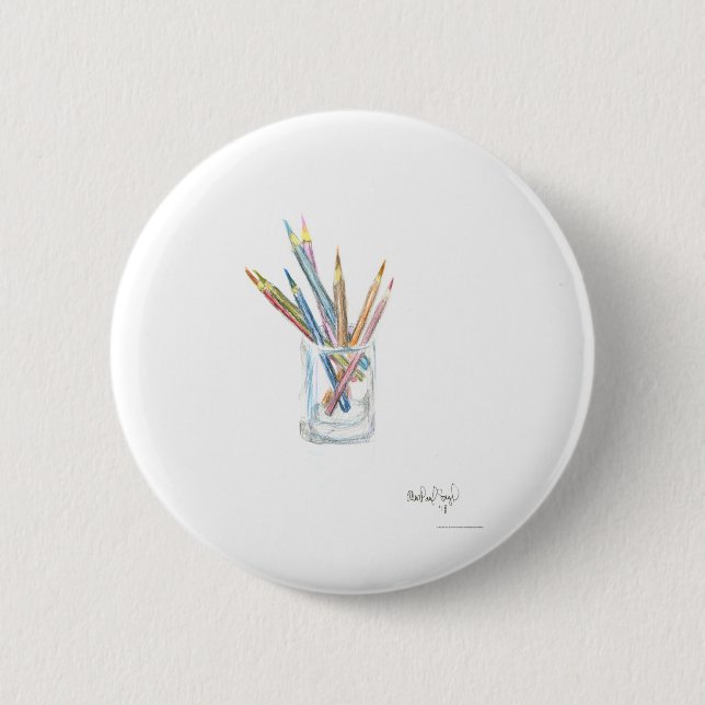 PAU50 Pencils 1.tif 2 Inch Round Button (Front)