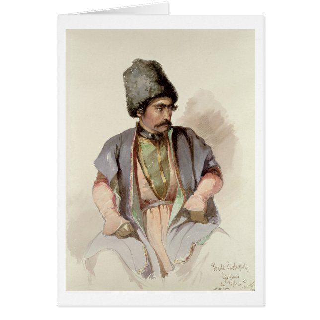 Paul - A Georgian from Tiflis, 1852 (Front)