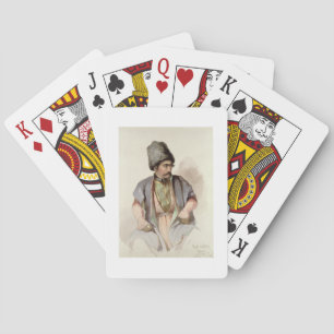Paul - A Georgian from Tiflis, 1852 Playing Cards