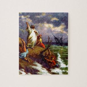 Paul at the sea wreck Puzzle Design