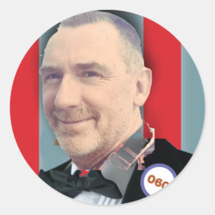 Paul Birthday Image - 60 6 Cm Round Badge Square Classic Round Sticker