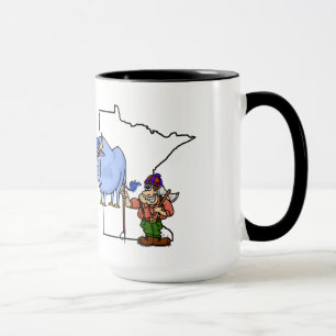 Paul Bunyan and Babe Minnesota Homeboy Mug Ver. 3