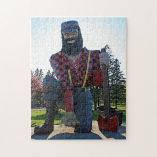 Paul Bunyan and his axe Jigsaw Puzzle