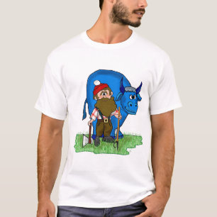 Paul Bunyan Customizeable T-shirt by Brownielocks
