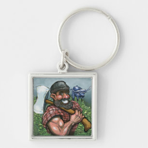 Paul Bunyan Keychain