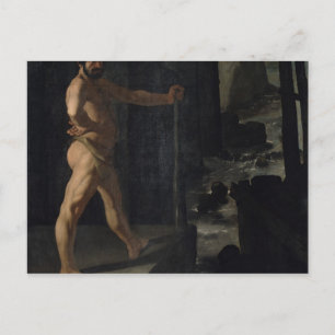 Paul Cezanne   Apotheosis of Delacroix Postcard