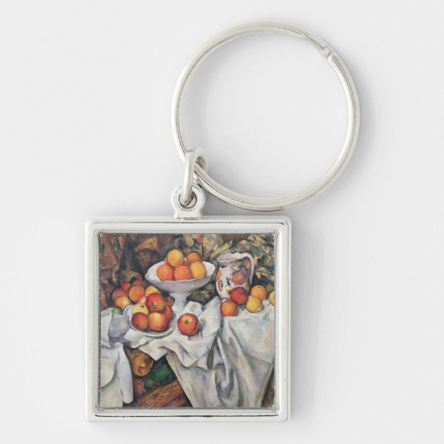 Paul Cezanne | Apples and Oranges, 1895-1900 Keychain (Front)
