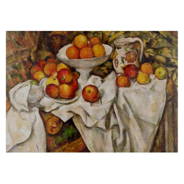 Paul Cezanne Apples Oranges Impressionism Cutting Board (Front)