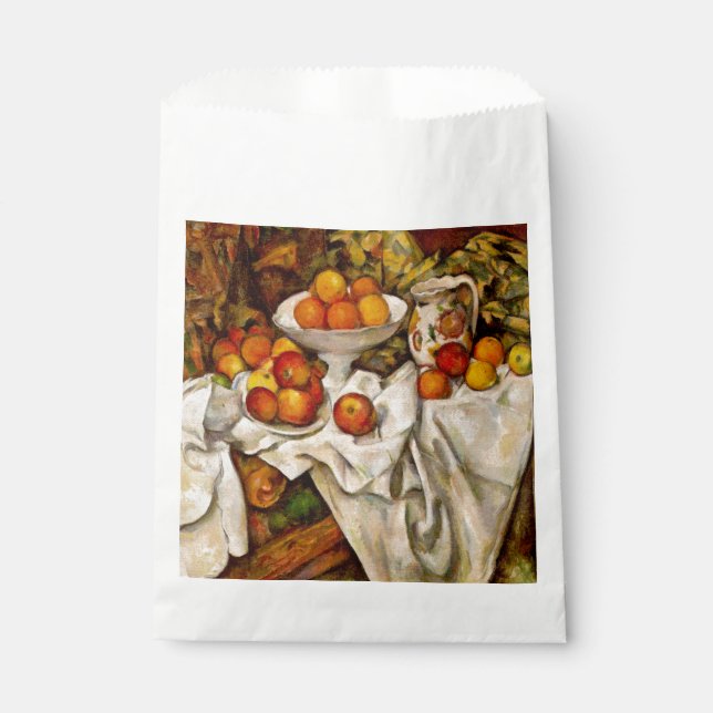 Paul Cezanne Apples Oranges Impressionism Favour Bag (Front)