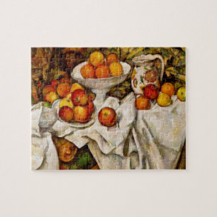 Paul Cezanne Apples Oranges Impressionism Jigsaw Puzzle