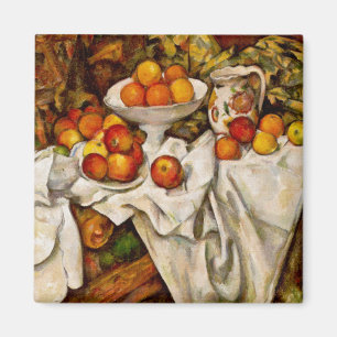 Paul Cezanne Apples Oranges Impressionism Magnet