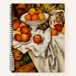 Paul Cezanne Apples Oranges Impressionism Notebook
