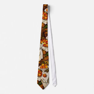 Paul Cezanne Apples Oranges Impressionism Tie