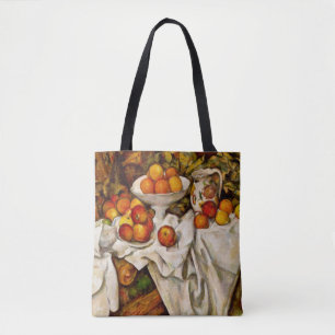 Paul Cezanne Apples Oranges Impressionism Tote Bag