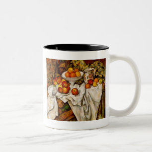 Paul Cezanne Apples Oranges Impressionism Two-Tone Coffee Mug