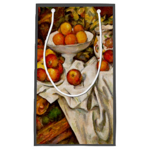 Paul Cezanne Apples Oranges Print Impressionism Small Gift Bag