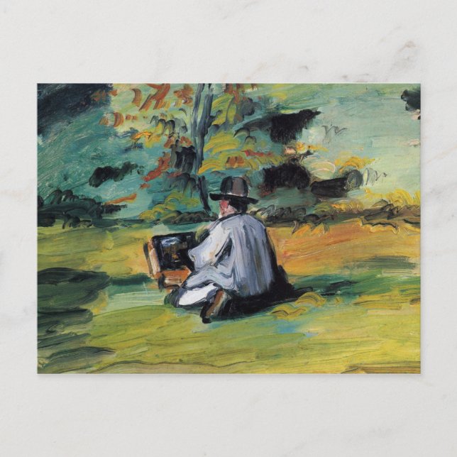 Paul Cezanne Art Postcard (Front)