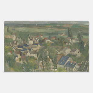 Paul Cezanne - Auvers, Panoramic View Sticker
